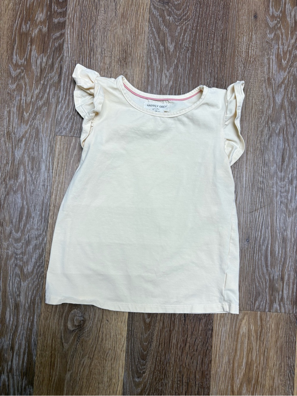 Girls Pink Cowboy Print Overall Dress with Ivory Tee - Picture 5 of 5